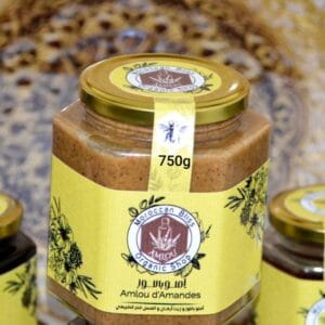 Authentic Amlou Spread with Almonds, Honey & Argan Oil