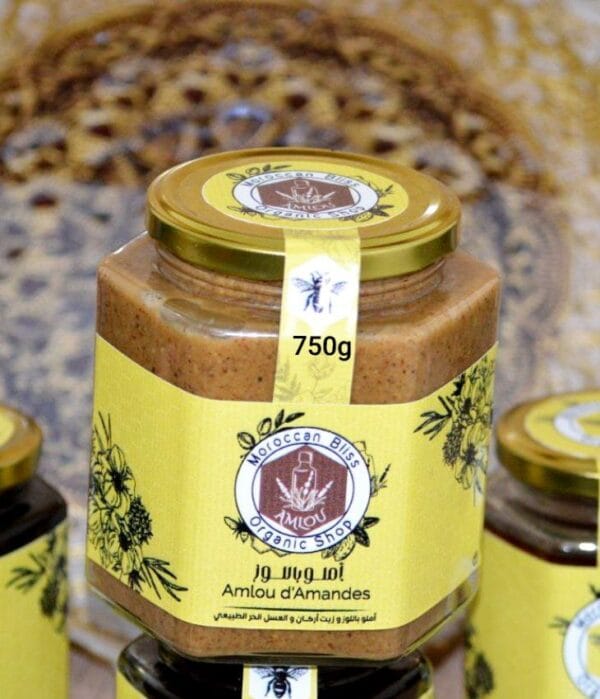 Authentic Amlou Spread with Almonds, Honey & Argan Oil - Image 2