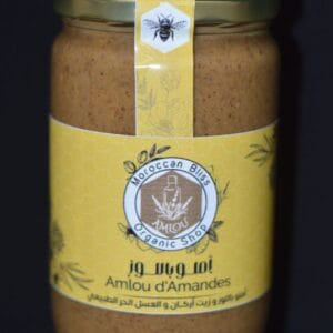 Authentic Amlou Spread with Almonds, Honey & Argan Oil